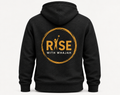 Heal • Grow • Rise Hoodie – Motivational Graphic Hoodie, Unisex Charcoal