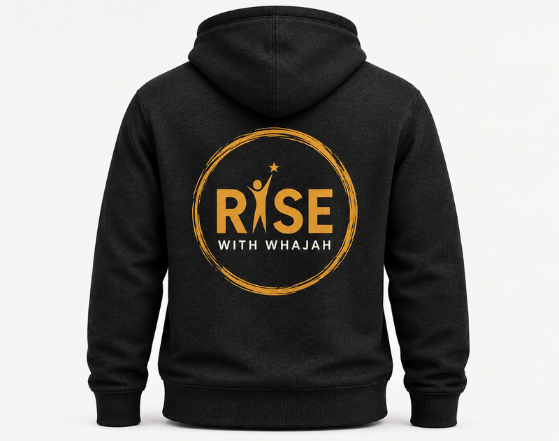 Heal • Grow • Rise Hoodie – Motivational Graphic Hoodie, Unisex Charcoal
