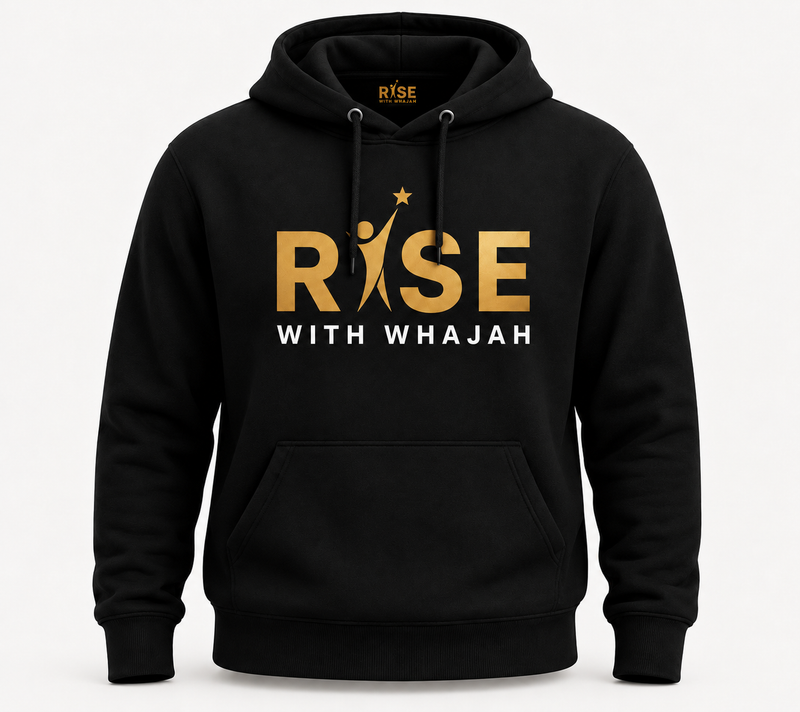 Signature Rise Hoodie – Motivational Graphic Hoodie, Unisex