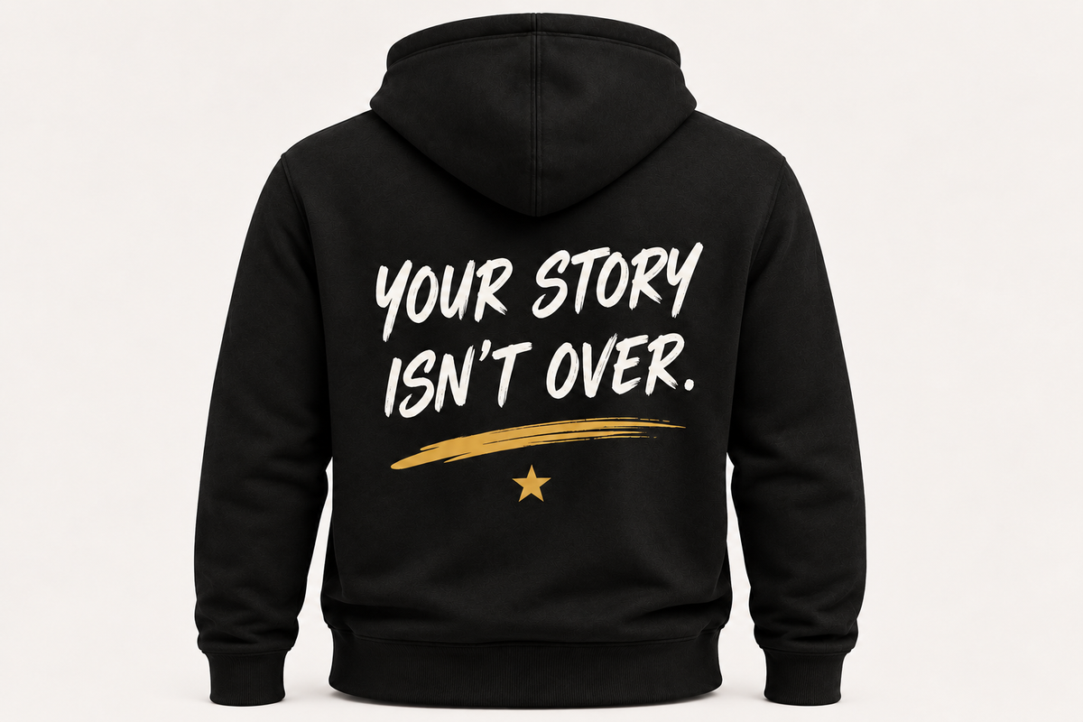 Keep Rising Hoodie – Inspirational Graphic Hoodie, Unisex