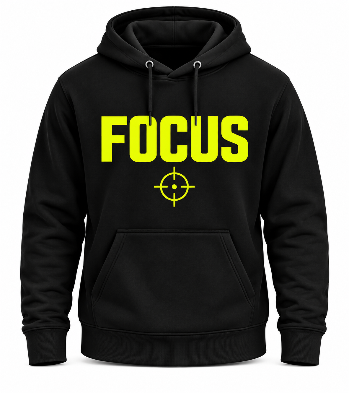 Focus Hoodie – Motivational Mindset Graphic Hoodie, Unisex