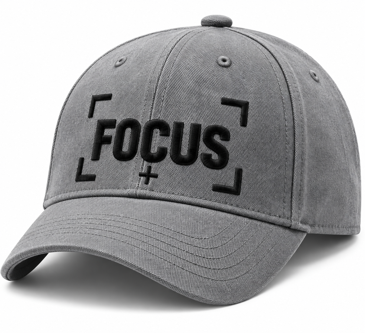 Focus Cap – Motivational Mindset Baseball Cap, Adjustable