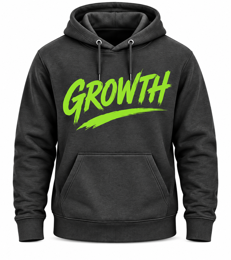 Growth Hoodie – Motivational Graphic Hoodie, Unisex
