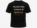 Heal. Grow. Rise. Tee – Motivational Graphic T-Shirt, Unisex Black