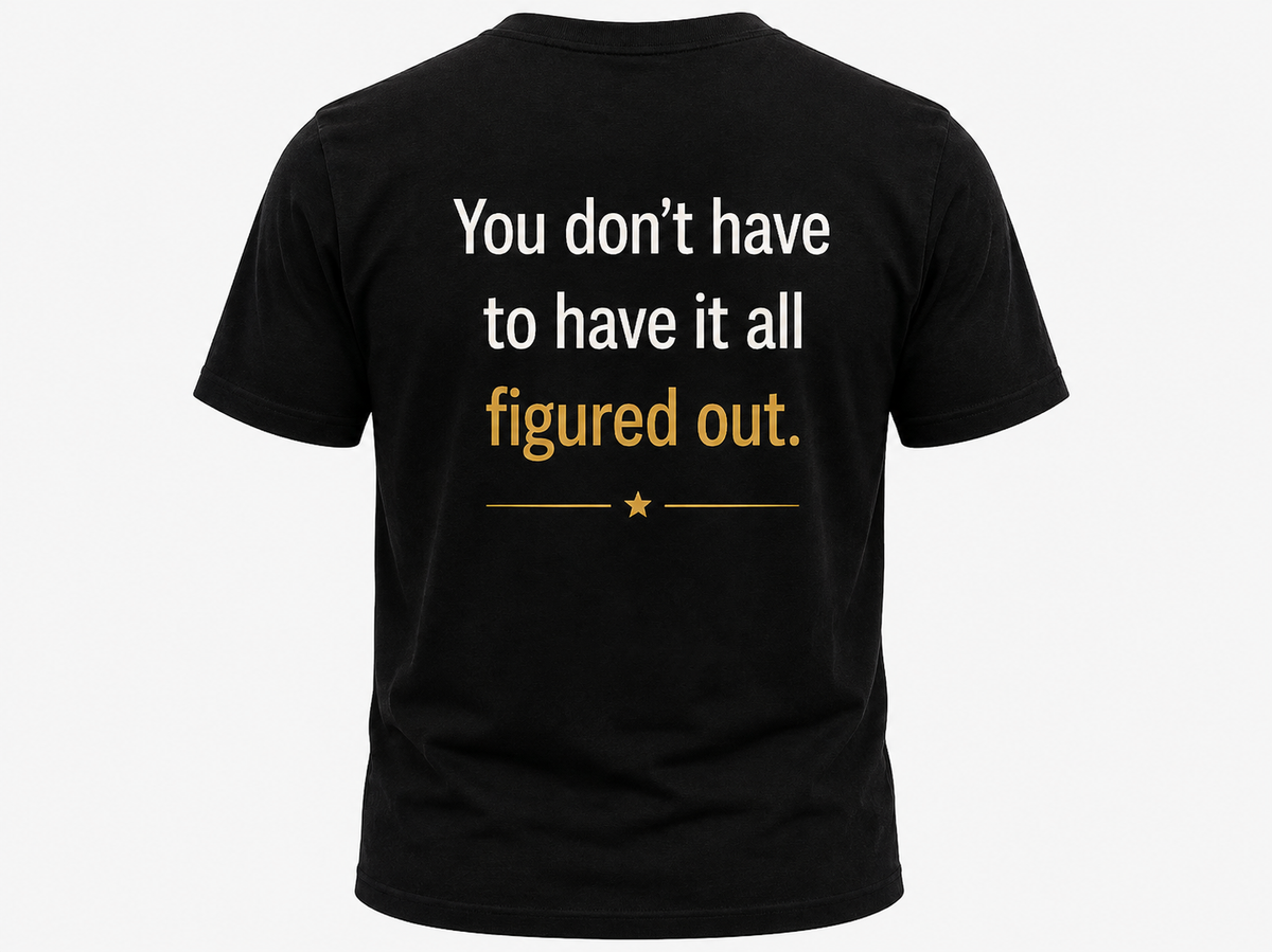 Heal. Grow. Rise. Tee – Motivational Graphic T-Shirt, Unisex Black