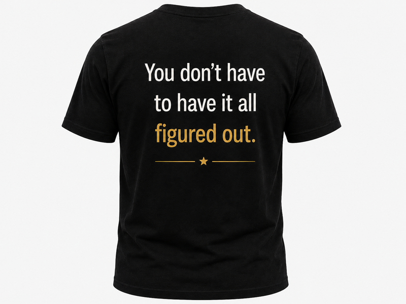 Heal. Grow. Rise. Tee – Motivational Graphic T-Shirt, Unisex Black