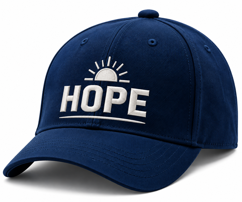 Hope Cap – Inspirational Mindset Baseball Cap, Adjustable