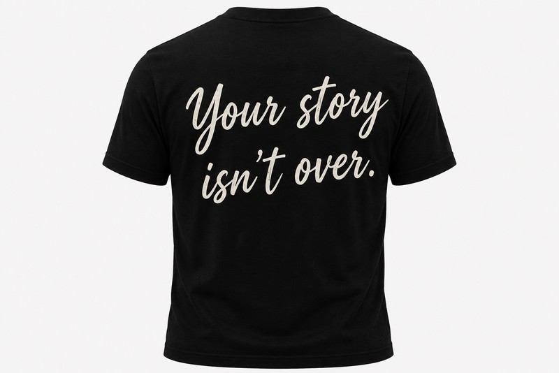 Keep Rising Tee – Inspirational Graphic T-Shirt, Unisex Black