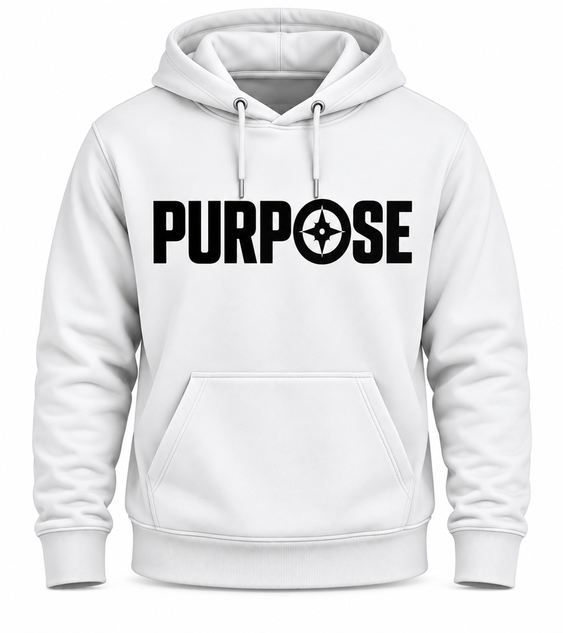 Purpose Hoodie – Motivational Graphic Hoodie, Unisex