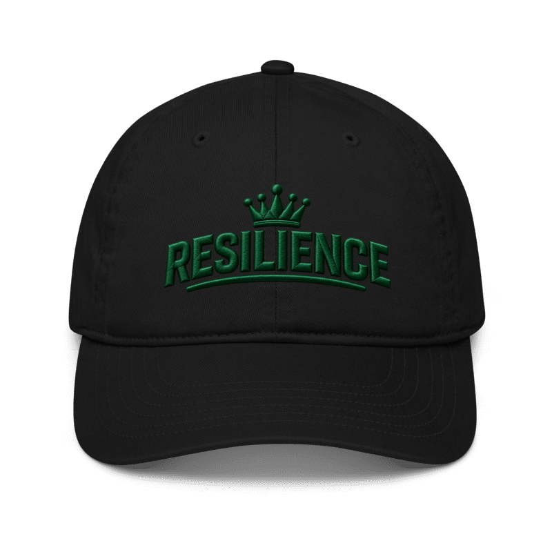 Resilience Cap – Motivational Mindset Baseball Cap, Adjustable