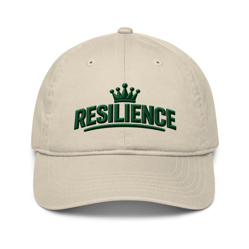 Resilience Cap – Motivational Mindset Baseball Cap, Adjustable