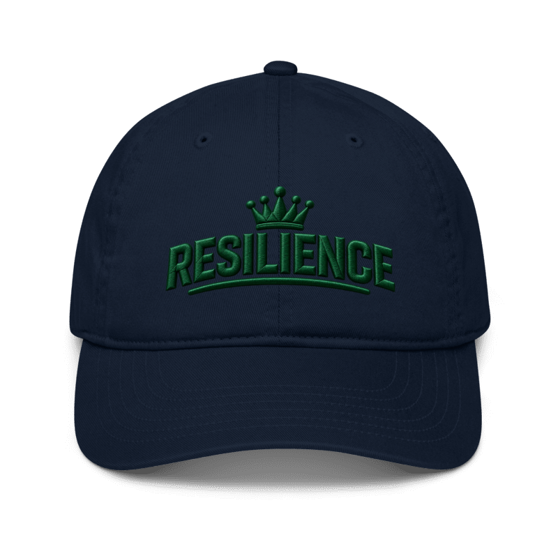 Resilience Cap – Motivational Mindset Baseball Cap, Adjustable