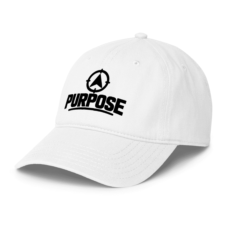 Purpose Cap – Motivational Mindset Baseball Cap, Adjustable