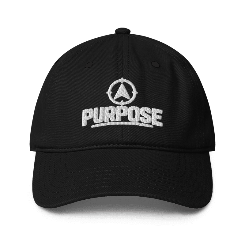 Purpose Cap – Motivational Mindset Baseball Cap, Adjustable
