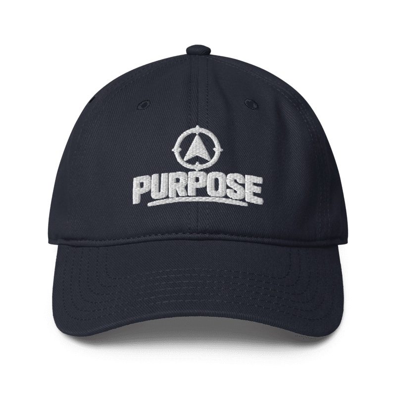 Purpose Cap – Motivational Mindset Baseball Cap, Adjustable