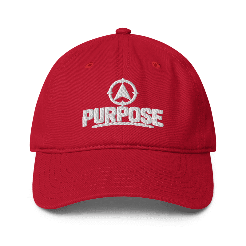 Purpose Cap – Motivational Mindset Baseball Cap, Adjustable