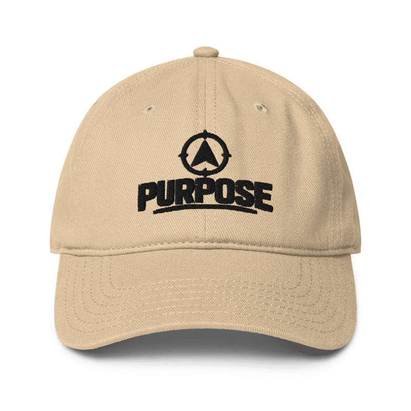 Purpose Cap – Motivational Mindset Baseball Cap, Adjustable