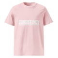 Consistency Tee – Motivational Graphic T-Shirt, Unisex Pink