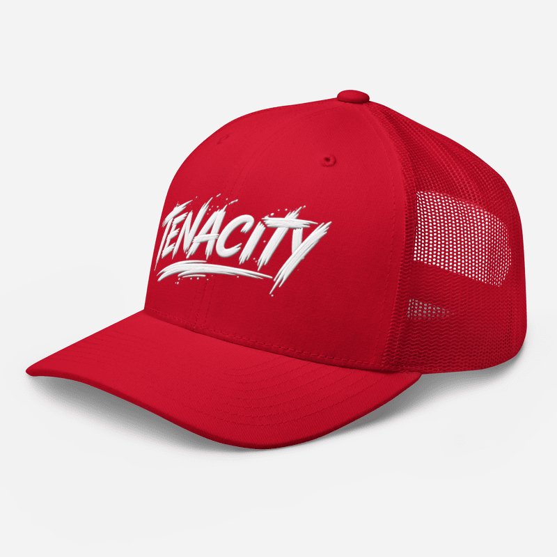 Tenacity Cap – Motivational Mindset Trucker Cap, Adjustable