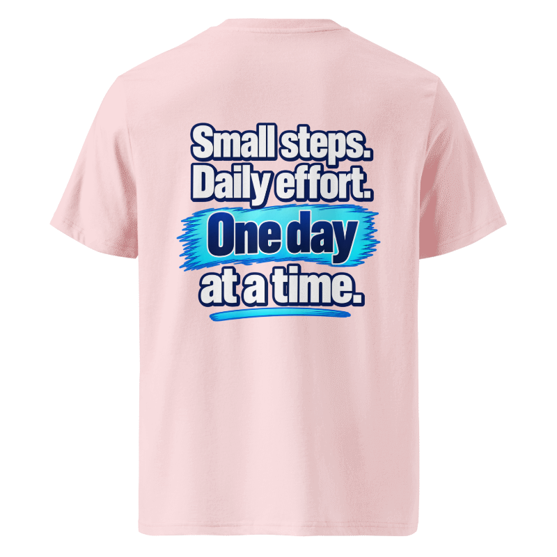 Consistency Tee – Motivational Graphic T-Shirt, Unisex Pink